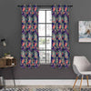 Tropical Buddha Print Curtain