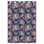 Tropical Buddha Print Curtain