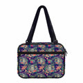 Tropical Buddha Print Double Strap Bible Bag
