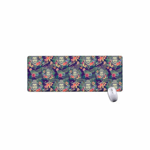 Tropical Buddha Print Extended Mouse Pad