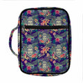 Tropical Buddha Print Front Pocket Bible Bag