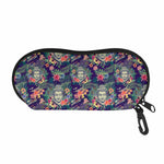 Tropical Buddha Print Glasses Case