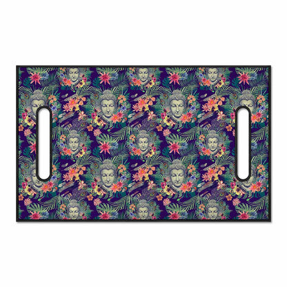 Tropical Buddha Print Golf Cart Seat Cover