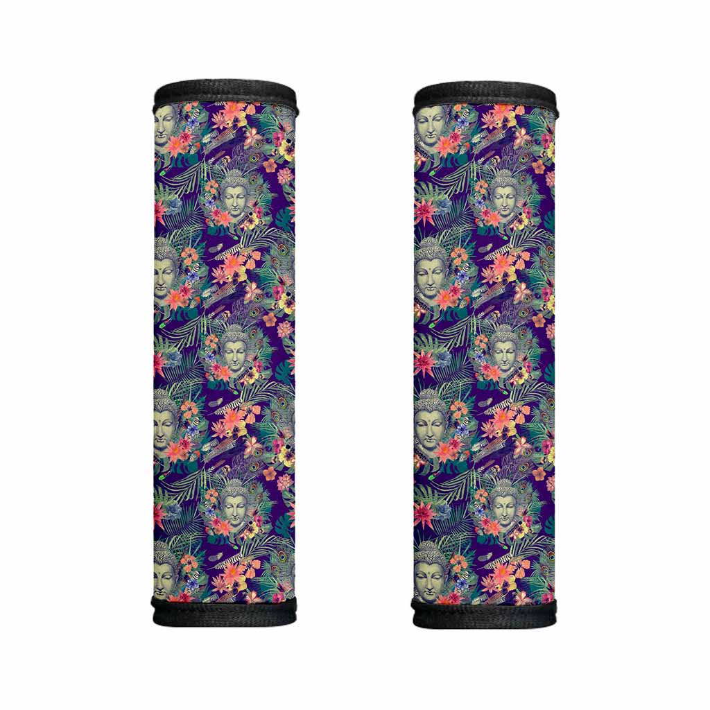 Tropical Buddha Print Handle Covers