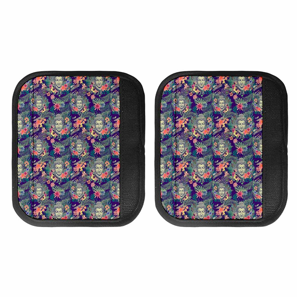 Tropical Buddha Print Handle Covers