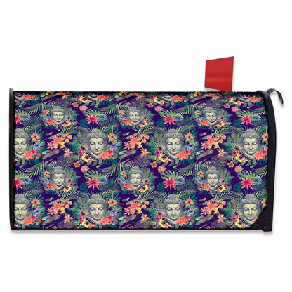Tropical Buddha Print Mailbox Cover