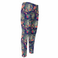 Tropical Buddha Print Men's Compression Pants