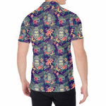 Tropical Buddha Print Men's Shirt