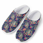 Tropical Buddha Print Mesh Casual Shoes