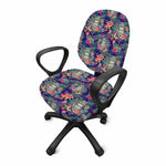 Tropical Buddha Print Office Chair Cover