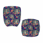 Tropical Buddha Print Office Chair Cover