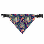 Tropical Buddha Print Over The Collar Dog Bandana