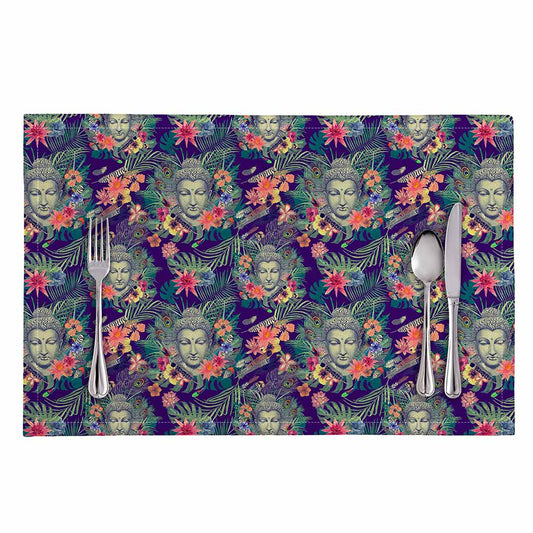 Tropical Buddha Print Placemat