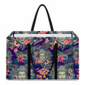 Tropical Buddha Print Utility Tote Bag