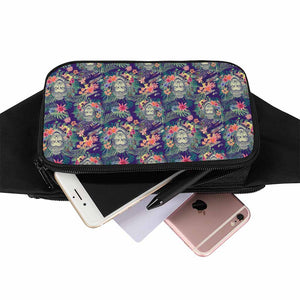 Tropical Buddha Print Waist Bag