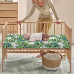 Tropical Butterfly Pattern Print Baby Crib Sheet