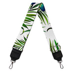 Tropical Butterfly Pattern Print Bag Strap