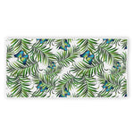 Tropical Butterfly Pattern Print Beach Towel