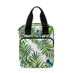 Tropical Butterfly Pattern Print Bible Tote Bag