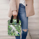 Tropical Butterfly Pattern Print Bible Tote Bag