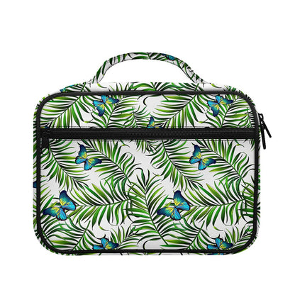 Tropical Butterfly Pattern Print Briefcase Bible Bag