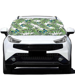 Tropical Butterfly Pattern Print Car Windshield Snow Cover
