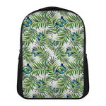 Tropical Butterfly Pattern Print Casual Backpack