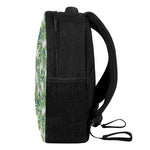 Tropical Butterfly Pattern Print Casual Backpack