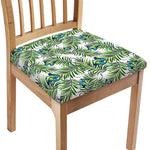 Tropical Butterfly Pattern Print Chair Cushion Cover