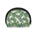 Tropical Butterfly Pattern Print Coin Purse
