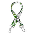 Tropical Butterfly Pattern Print Dog Seat Belt