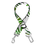 Tropical Butterfly Pattern Print Dog Seat Belt