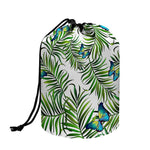 Tropical Butterfly Pattern Print Drawstring Makeup Bag