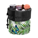 Tropical Butterfly Pattern Print Drawstring Makeup Bag
