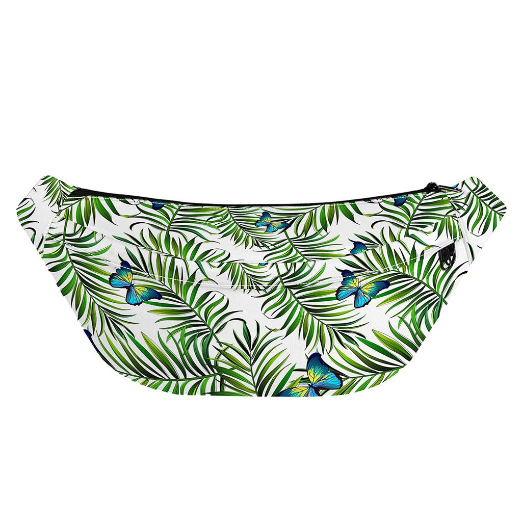 Tropical Butterfly Pattern Print Fanny Pack