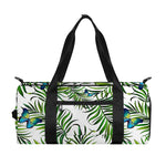 Tropical Butterfly Pattern Print Gym Bag