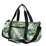 Tropical Butterfly Pattern Print Gym Bag