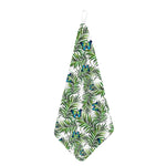 Tropical Butterfly Pattern Print Hand Towel