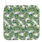 Tropical Butterfly Pattern Print Hand Towel