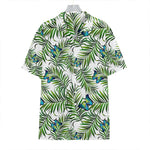 Tropical Butterfly Pattern Print Hawaiian Shirt
