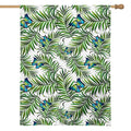 Tropical Butterfly Pattern Print House Flag
