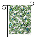 Tropical Butterfly Pattern Print House Flag