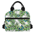 Tropical Butterfly Pattern Print Insulated Lunch Bag