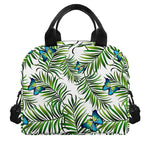 Tropical Butterfly Pattern Print Insulated Lunch Bag