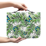 Tropical Butterfly Pattern Print Leather Bible Cover