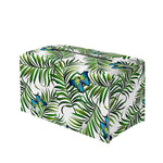 Tropical Butterfly Pattern Print Leather Tissue Box Cover