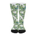 Tropical Butterfly Pattern Print Long Socks