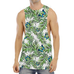 Tropical Butterfly Pattern Print Men's Muscle Tank Top