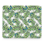 Tropical Butterfly Pattern Print Mouse Pad