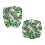Tropical Butterfly Pattern Print Office Chair Cover